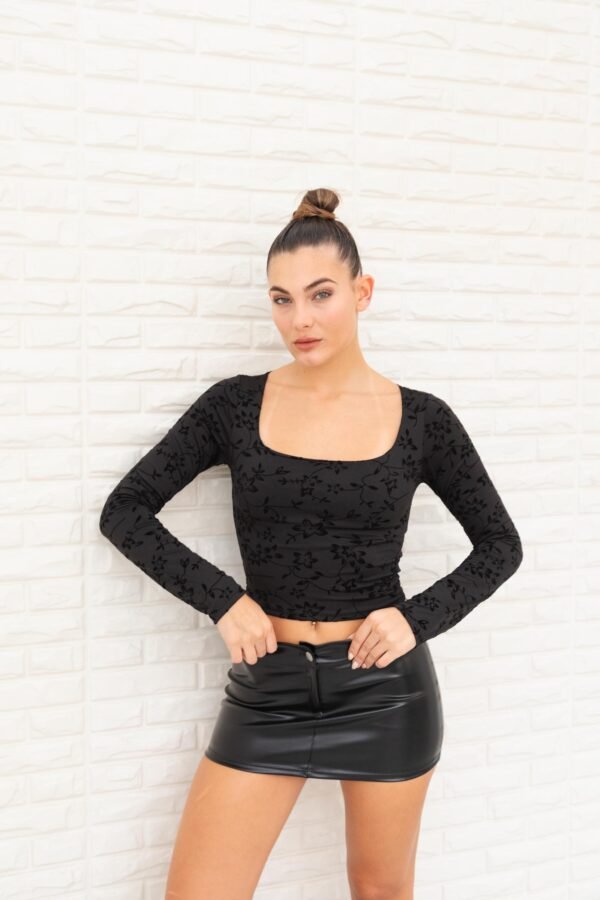 MANGA LARGA SHEILA LYCRA VELVET