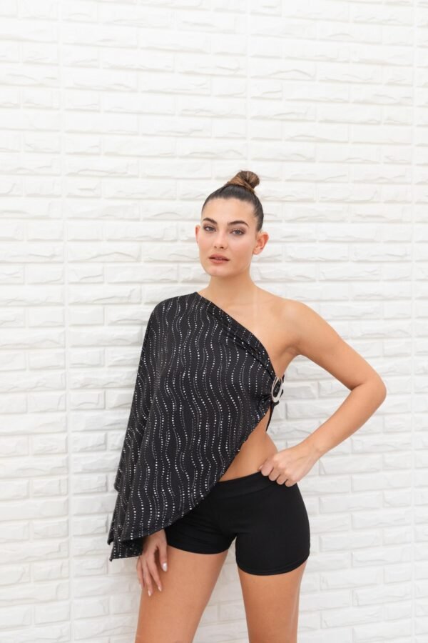 PONCHO BEATRIZ LYCRA GOTAS