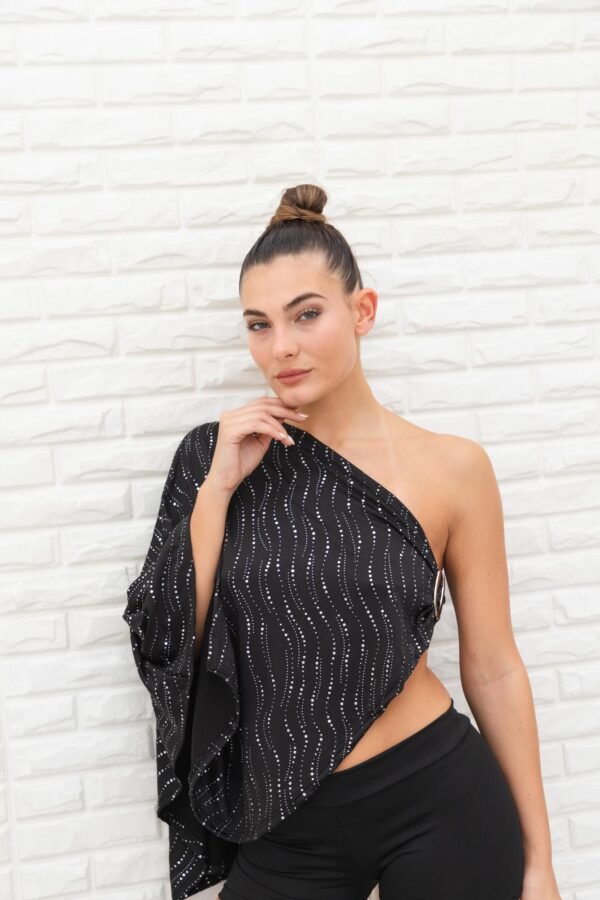 PONCHO BEATRIZ LYCRA GOTAS