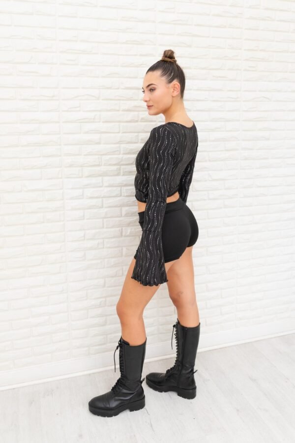 MANGA LARGA SELMA LYCRA GOTAS