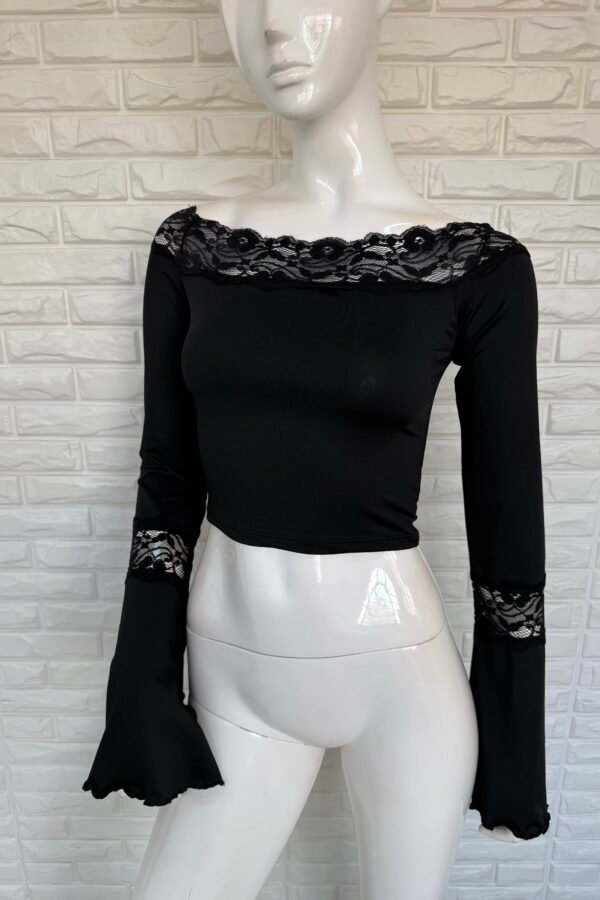 MANGA LARGA MADISON LYCRA PUNTILLA