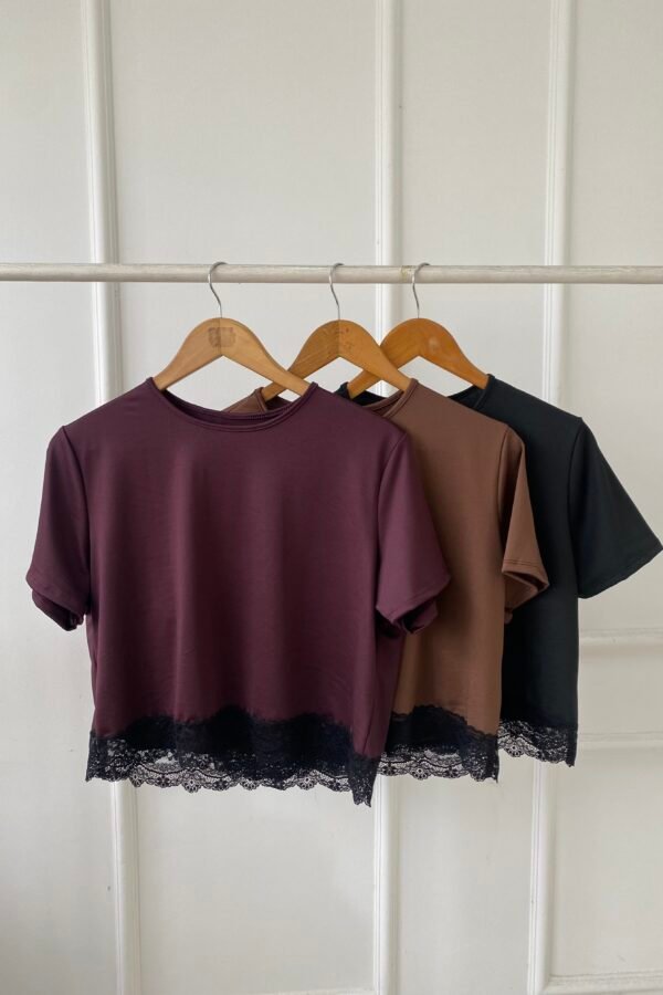 REMERA OVERSIZE LYCRA PUNTILLA