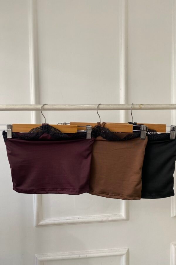 TOP BIANCA LYCRA PUNTILLA