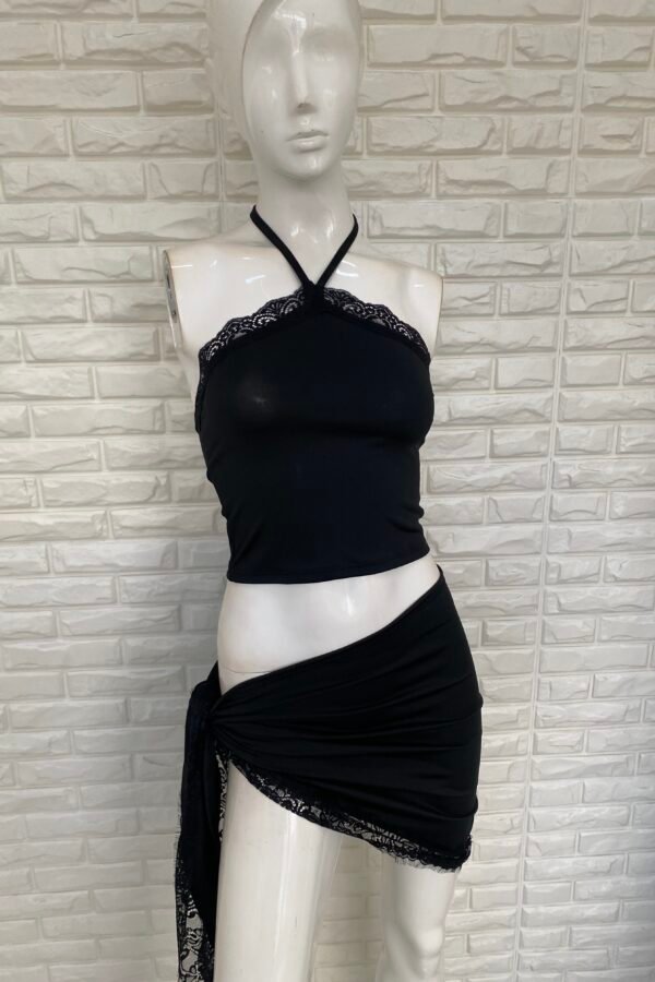 TOP/PAREO MIL USOS LYCRA PUNTILLA