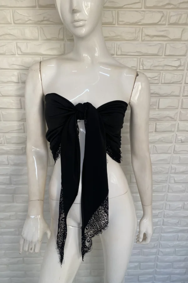 TOP/PAREO MIL USOS LYCRA PUNTILLA