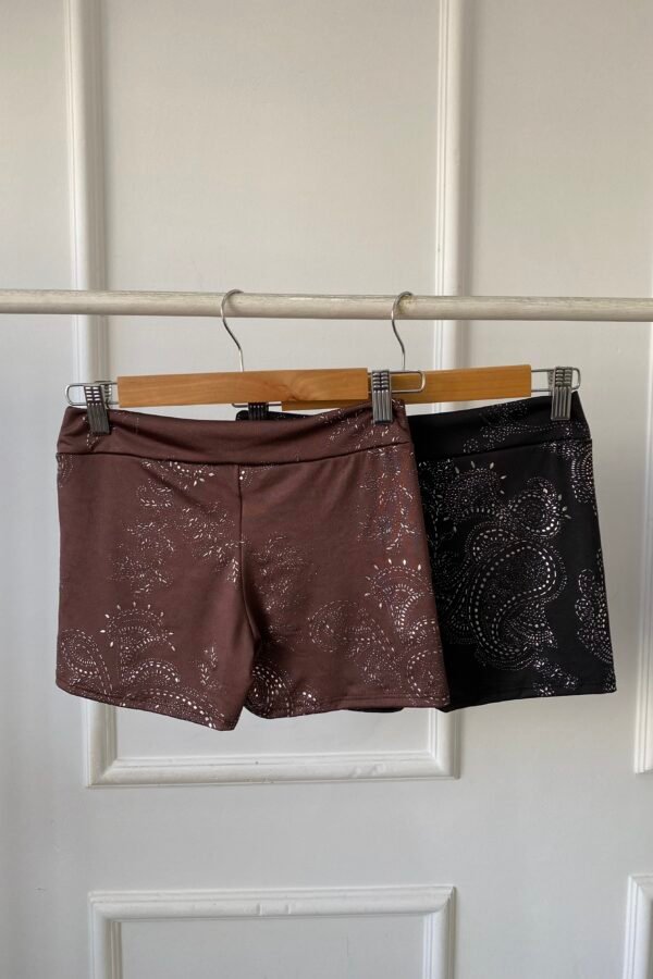 MICRO SHORT LYCRA ARABESCOS