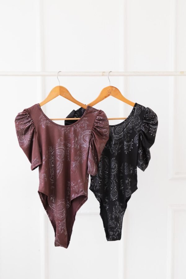 BODY MERIDA LYCRA ARABESCOS
