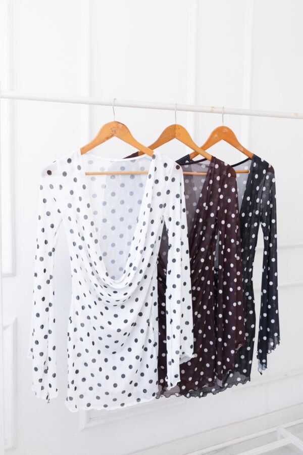 VESTIDO ELECTRA TUL LUNARES