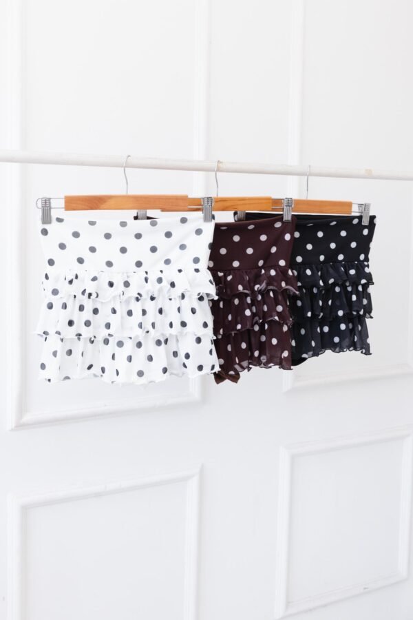 SHORT POLLERA TUL LUNARES