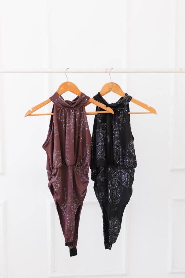 BODY ALLEGRA LYCRA ARABESCOS