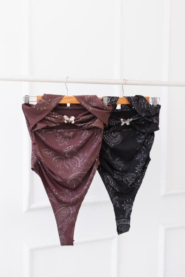 BODY TELMA LYCRA ARABESCOS