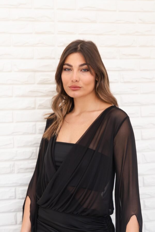 VESTIDO RUBI TUL LISO