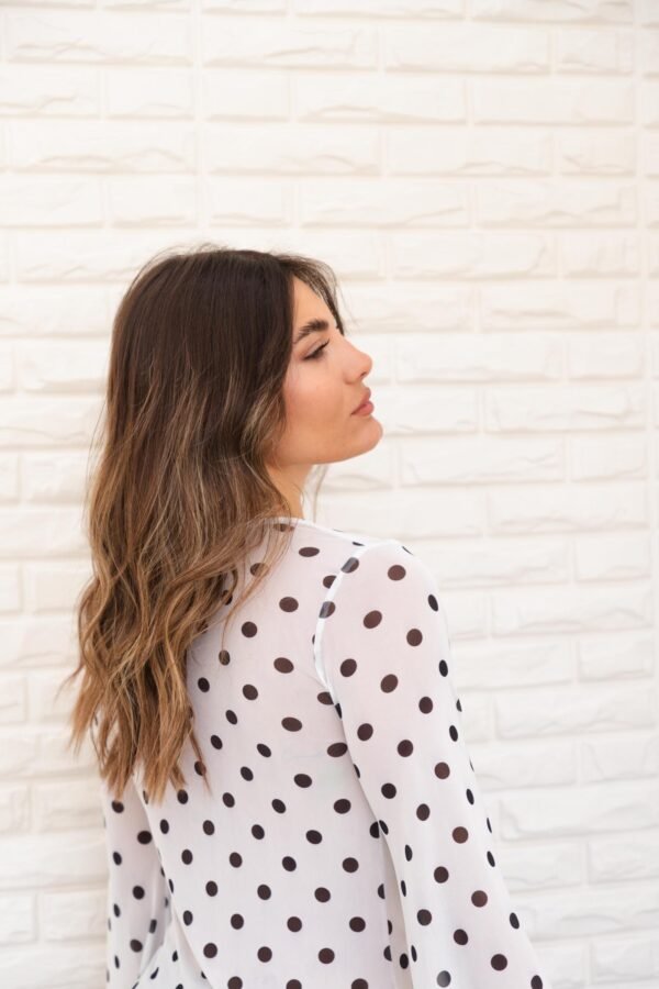 VESTIDO ELECTRA TUL LUNARES