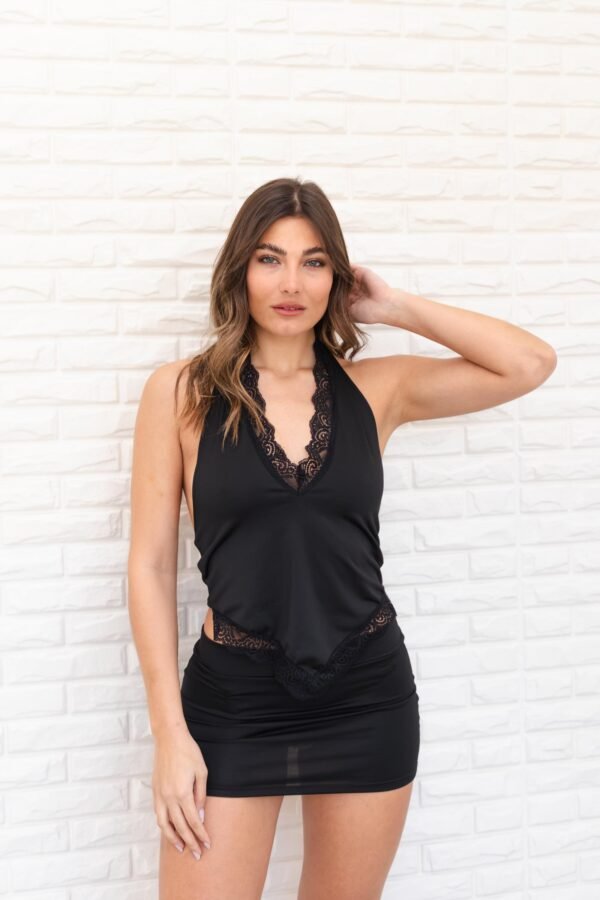 TOP CLEO LYCRA PUNTILLA