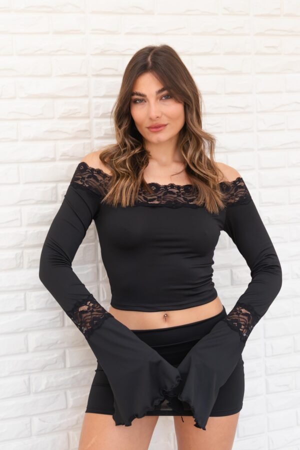 MANGA LARGA MADISON LYCRA PUNTILLA