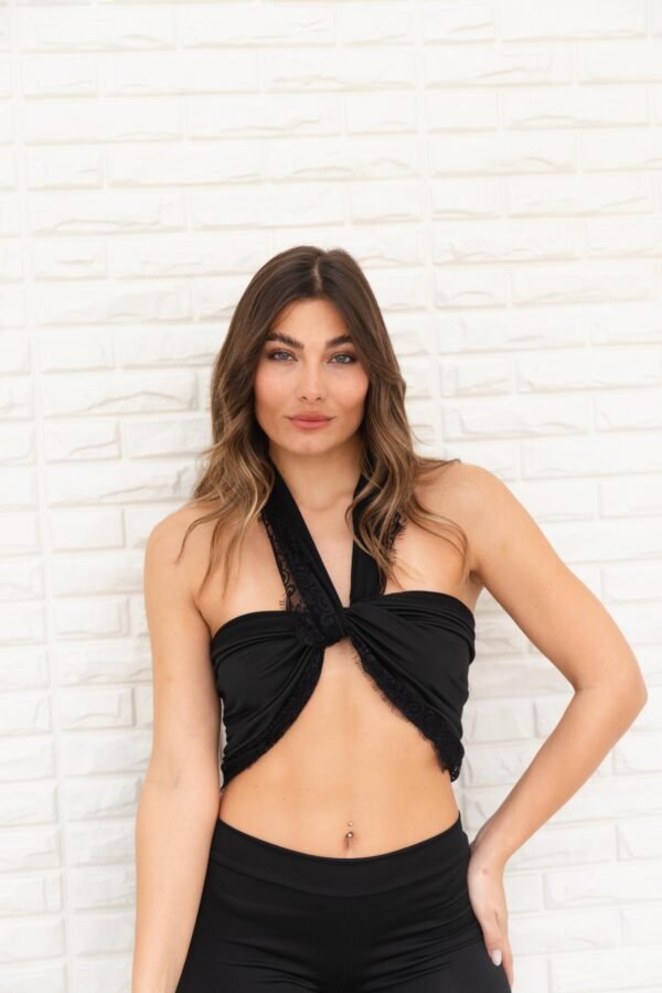 TOP/PAREO MIL USOS LYCRA PUNTILLA