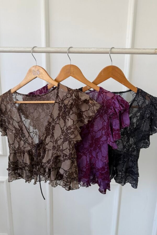 TOP ANGELA TUL FLOR BATIK