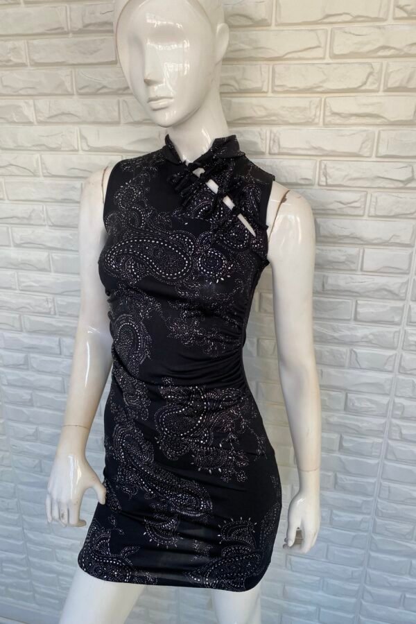 VESTIDO TOKYO LYCRA ARABESCOS