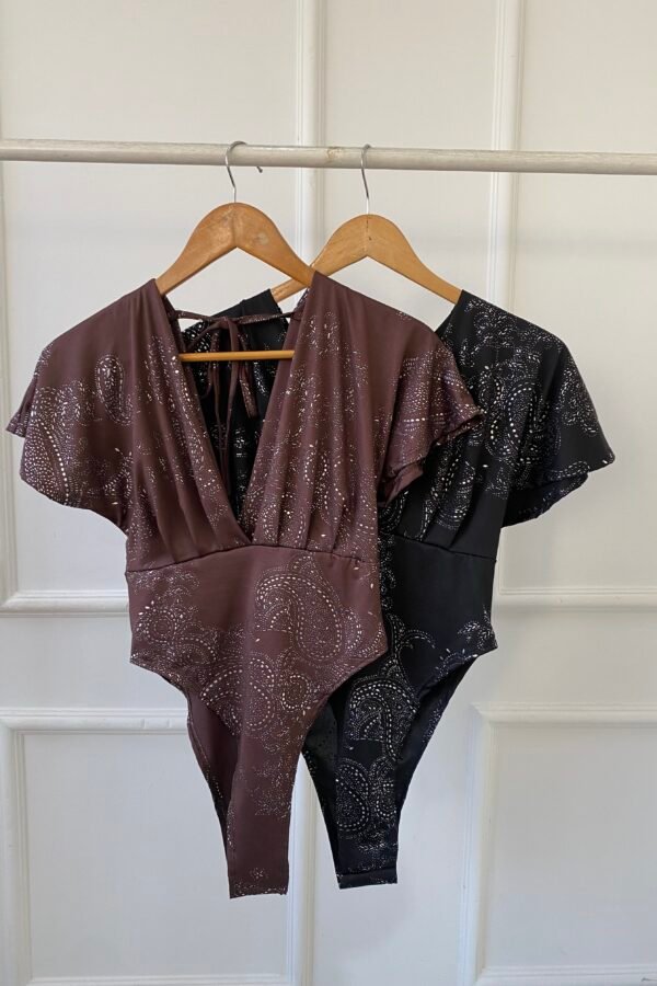 BODY CRISTINA LYCRA ARABESCOS