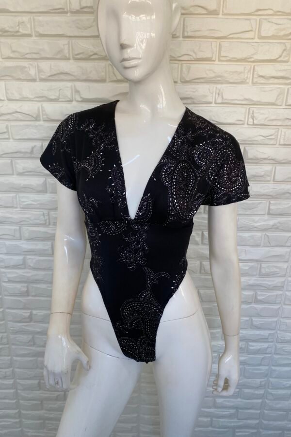 BODY CRISTINA LYCRA ARABESCOS
