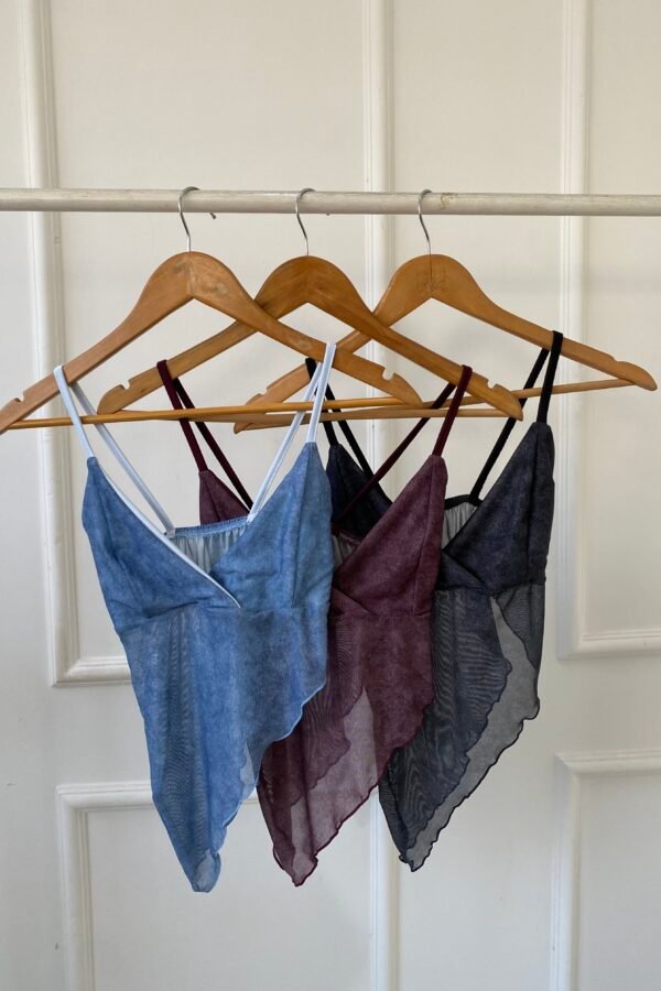 TOP BELLA TUL DENIM