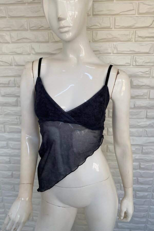 TOP BELLA TUL DENIM