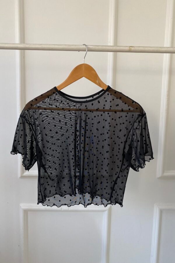 REMERA OVERSIZE TUL LUNARES