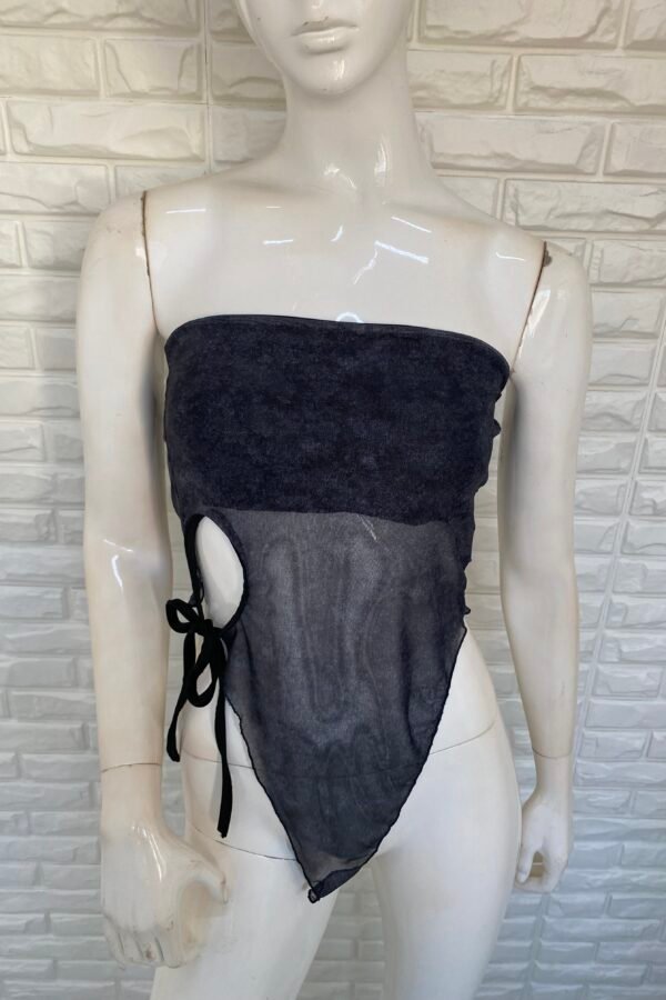 TOP JOAQUINA TUL DENIM