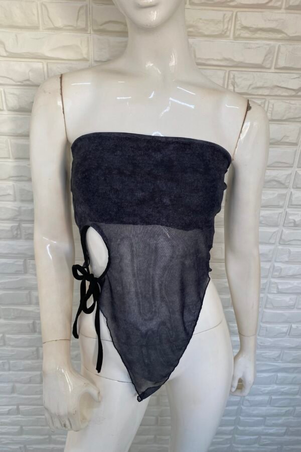TOP JOAQUINA TUL DENIM