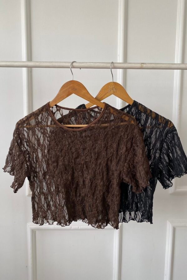 REMERA OVERSIZE ENCAJE