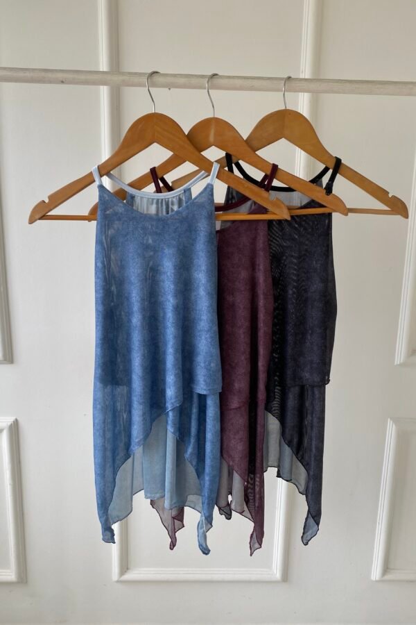 TOP ALICIA TUL DENIM