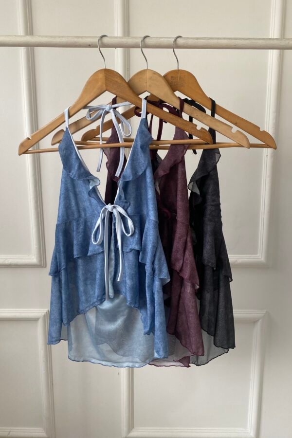 TOP SOFIA TUL DENIM