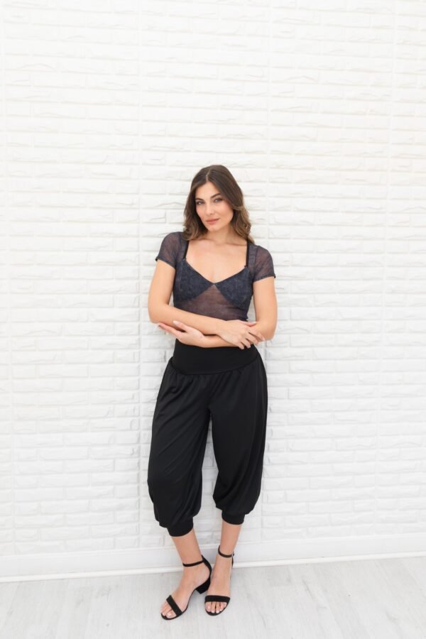 TOP SUSI TUL DENIM