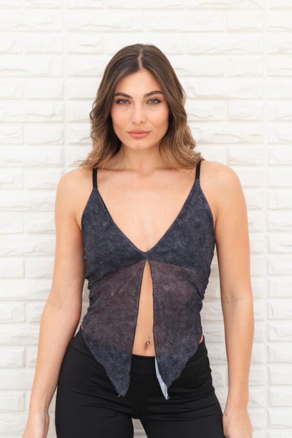 TOP LULI TUL DENIM