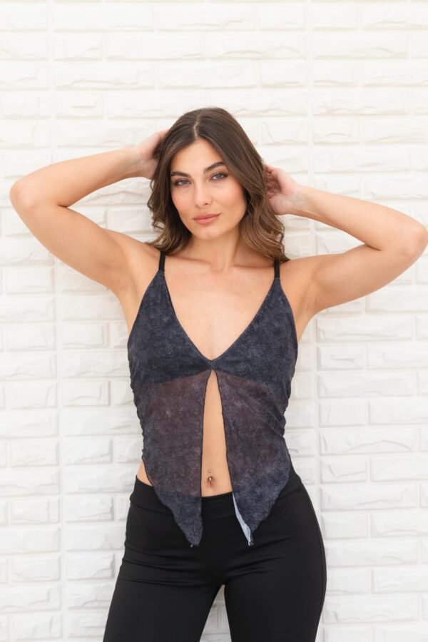 TOP LULI TUL DENIM