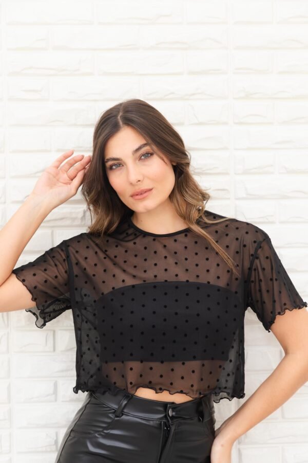 REMERA OVERSIZE TUL LUNARES