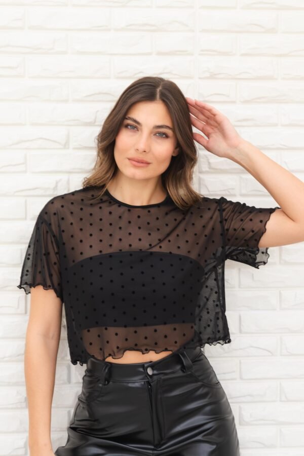 REMERA OVERSIZE TUL LUNARES