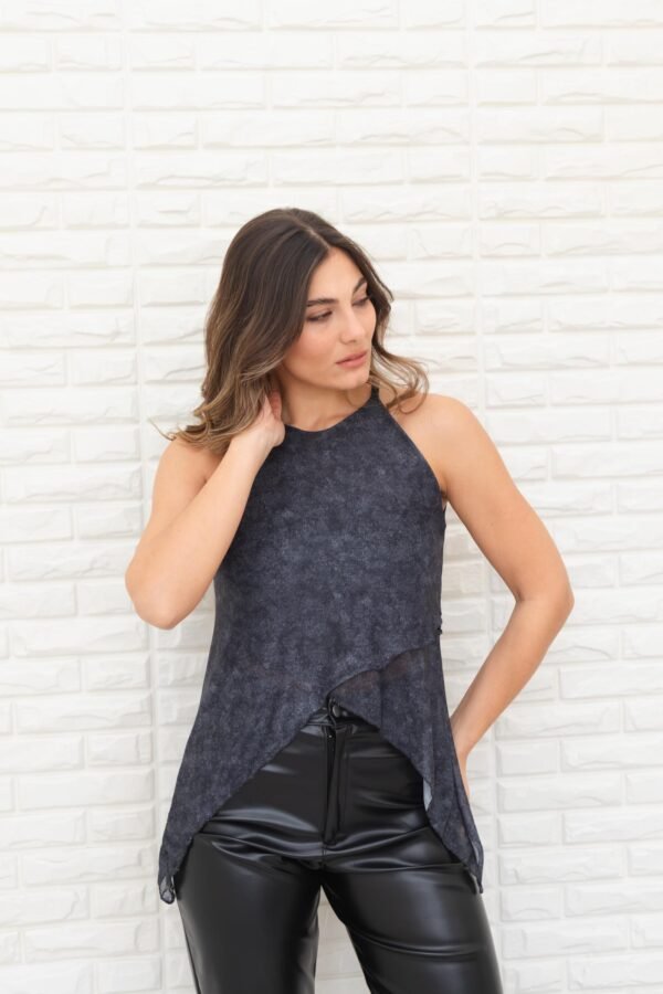 TOP ALICIA TUL DENIM
