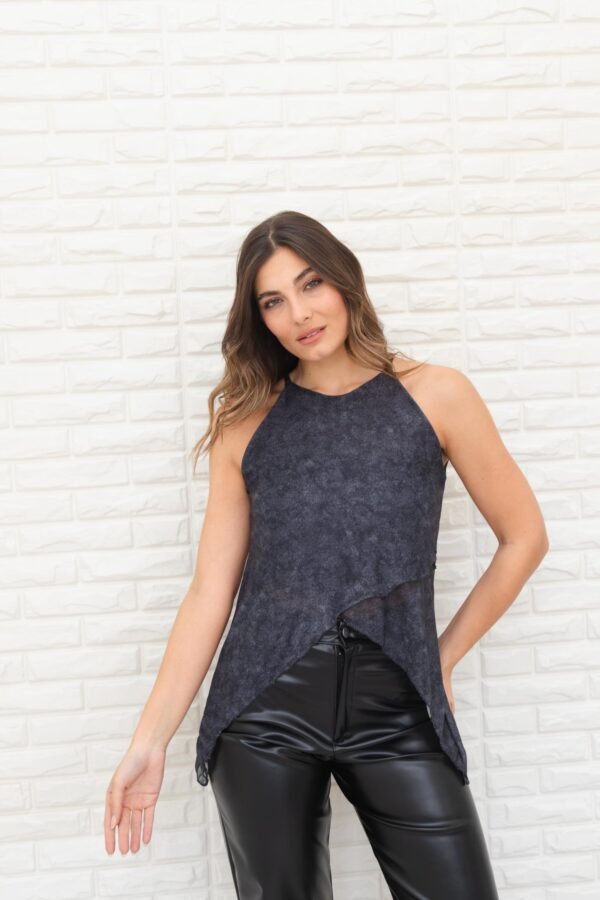 TOP ALICIA TUL DENIM