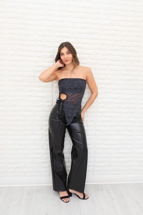 TOP JOAQUINA TUL DENIM