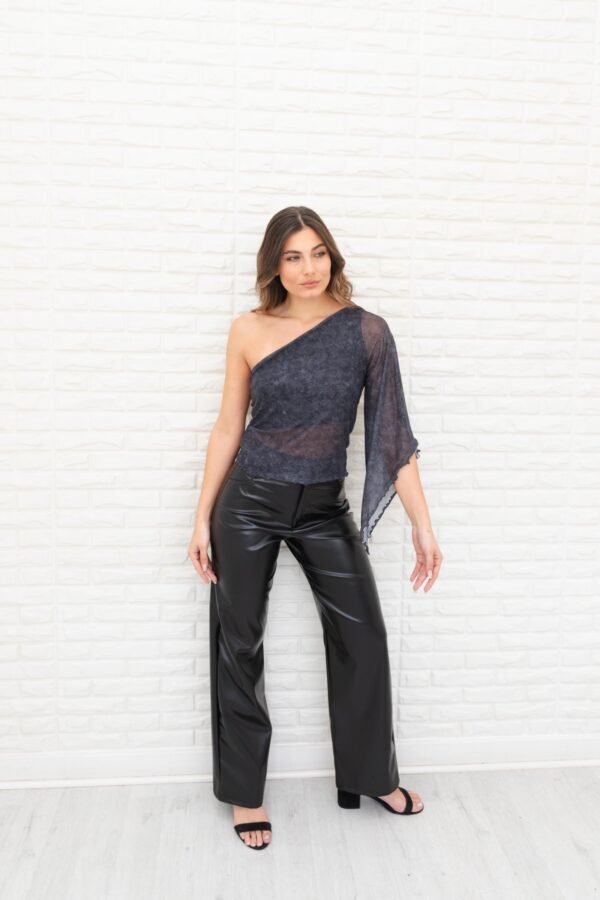 TOP RIHANA TUL DENIM