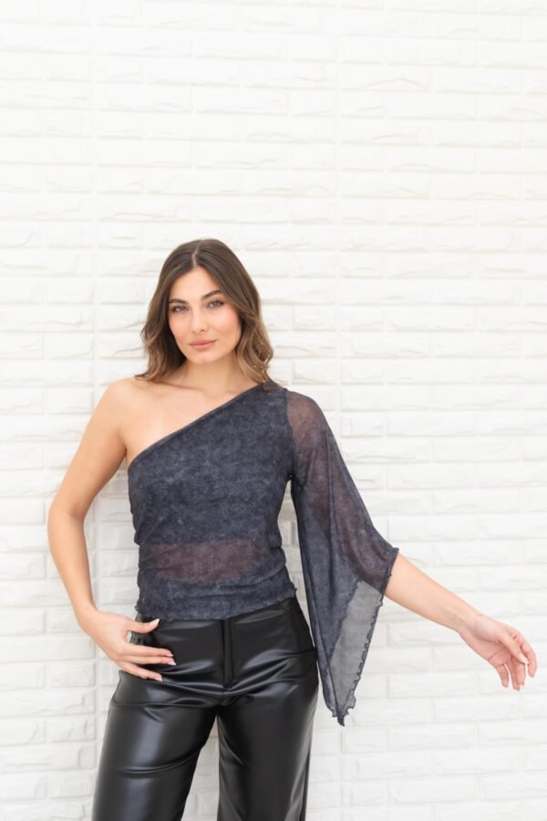 TOP RIHANA TUL DENIM