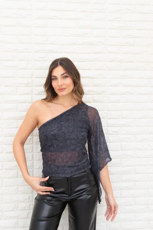 TOP RIHANA TUL DENIM
