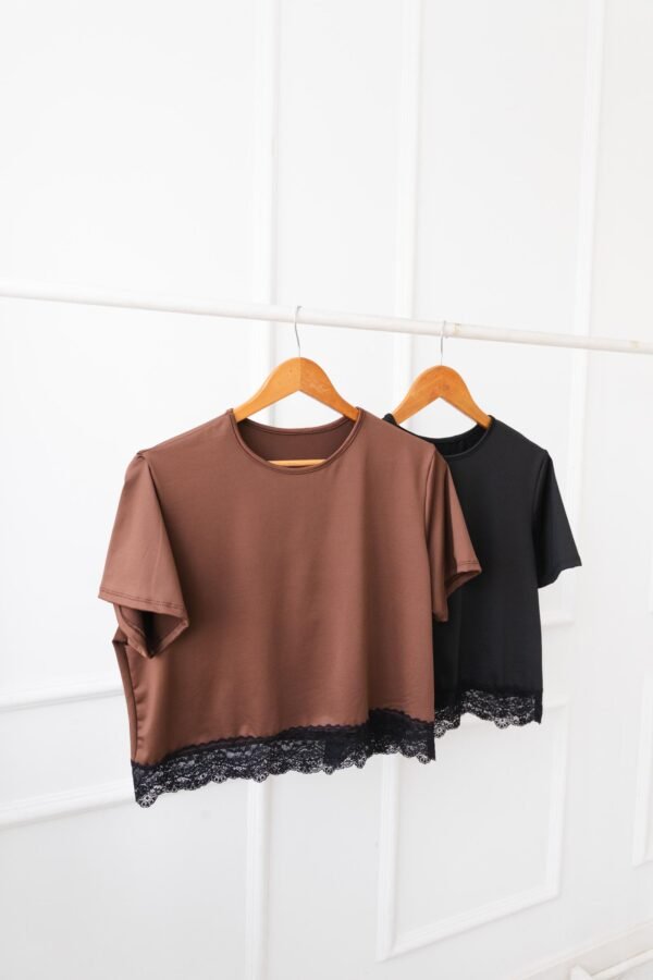 REMERA OVERSIZE LYCRA PUNTILLA