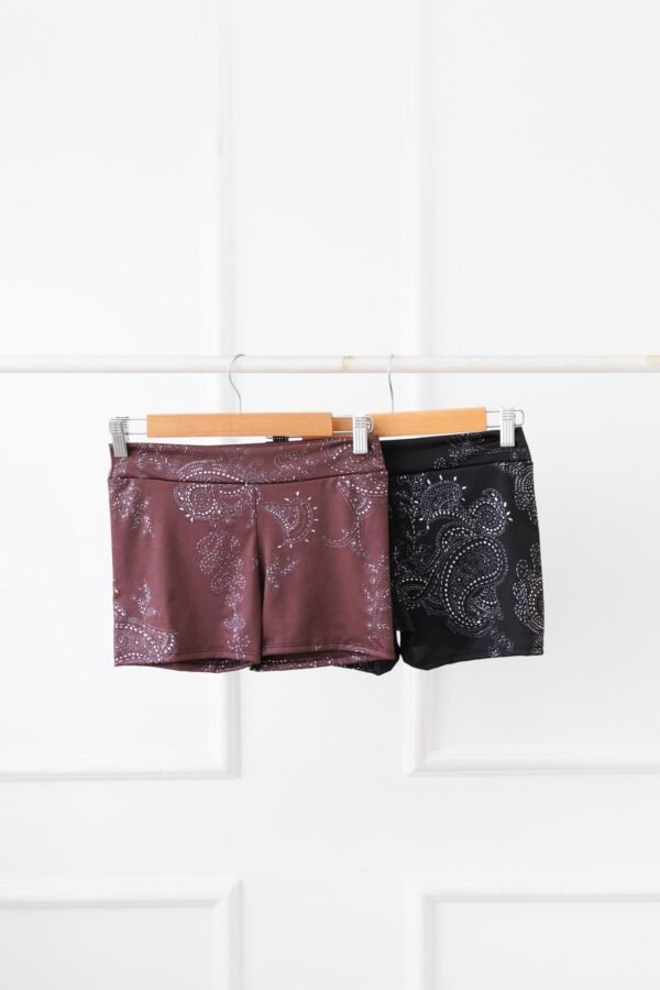 MICRO SHORT LYCRA ARABESCOS