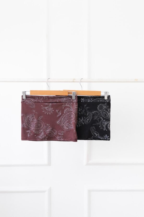 MICRO POLLERA LYCRA ARABESCOS