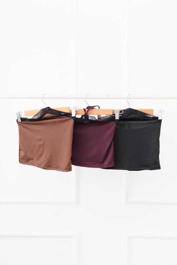 TOP BIANCA LYCRA PUNTILLA