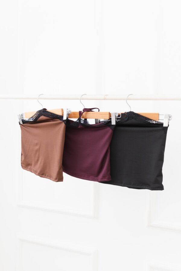 TOP BIANCA LYCRA PUNTILLA