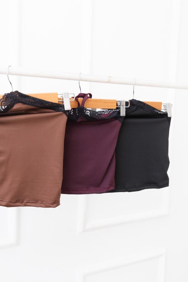 TOP BIANCA LYCRA PUNTILLA