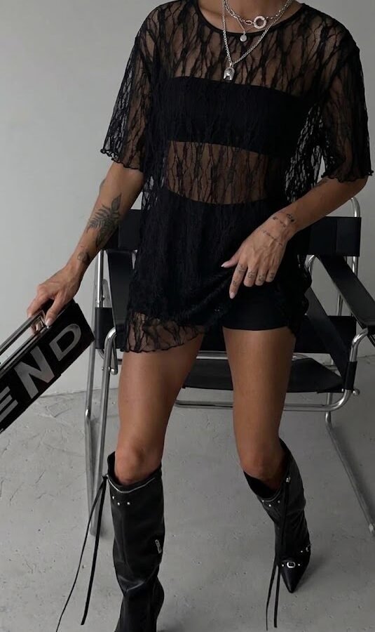 REMERON OVERSIZE ENCAJE